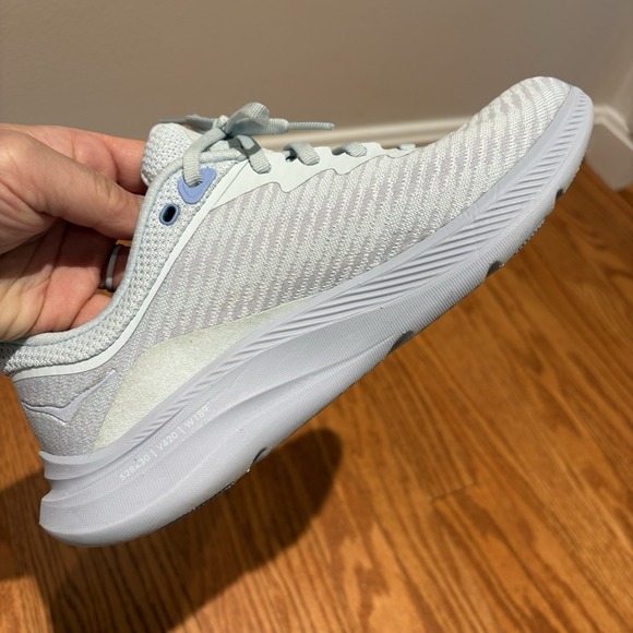 Women's Hoka One One Solimar Running Shoes Sneakers Sz 7.5 Illusion Ether - Picture 4 of 11